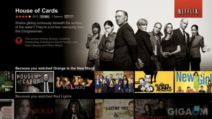 personalized content ticker on Netflix