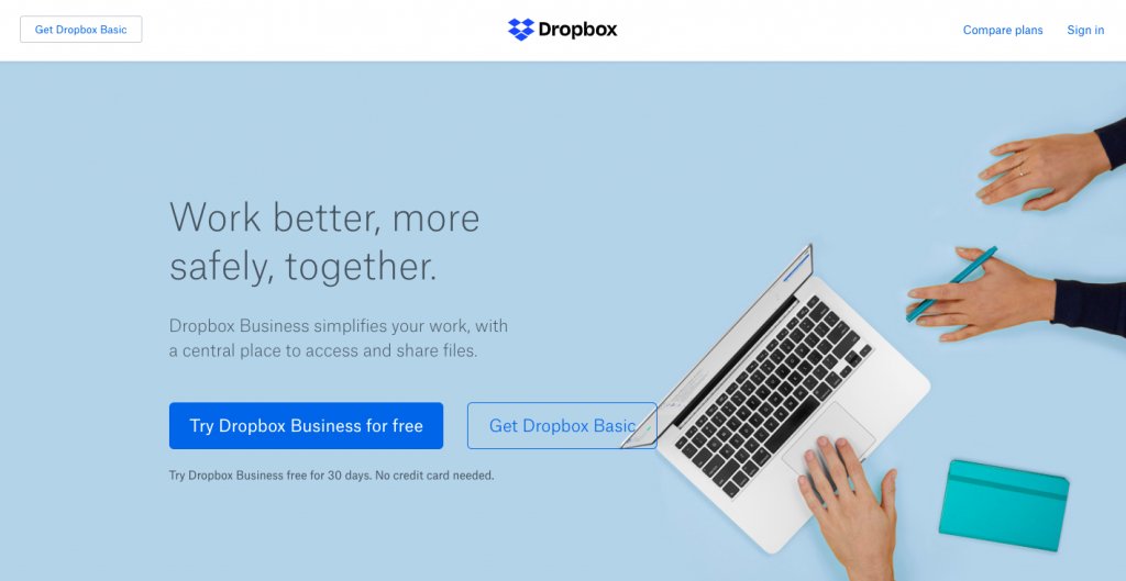 personalization of dropbox home page content based on IP
