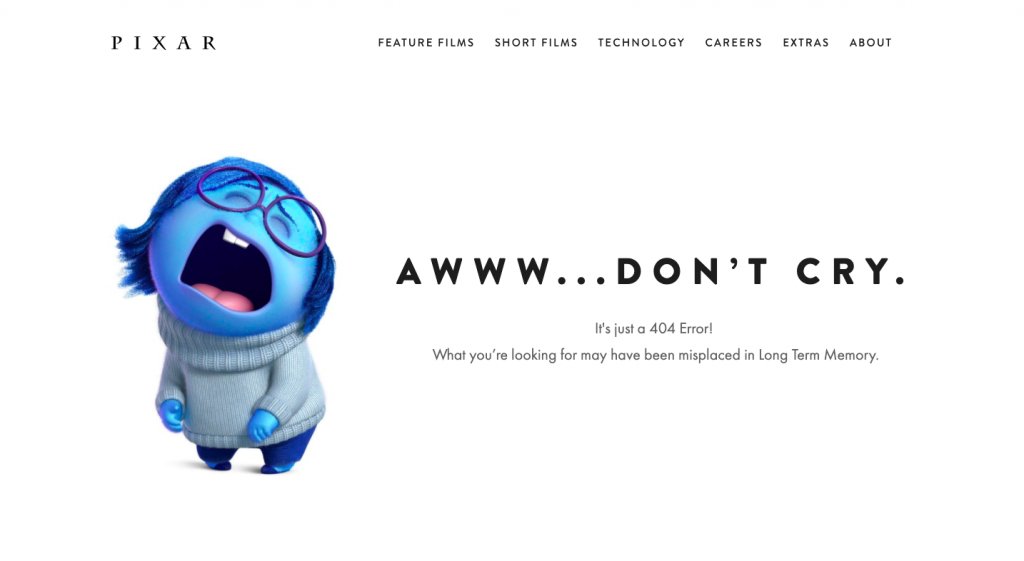 404 Page Of Pixar