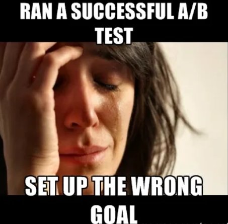 a/b test Meme