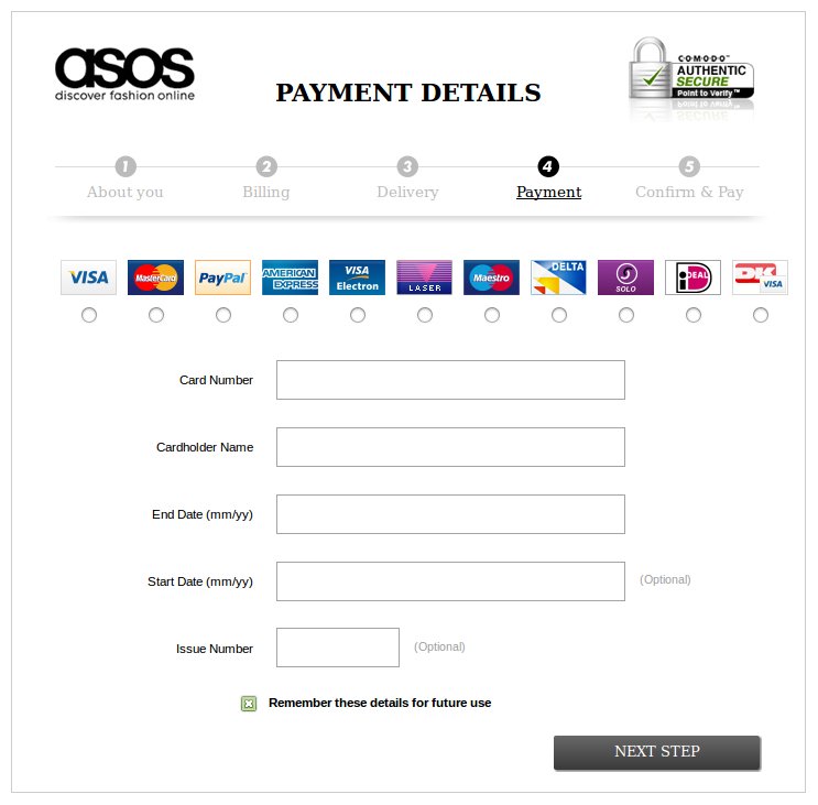 more payment options on checkout page decrease cart abandonment