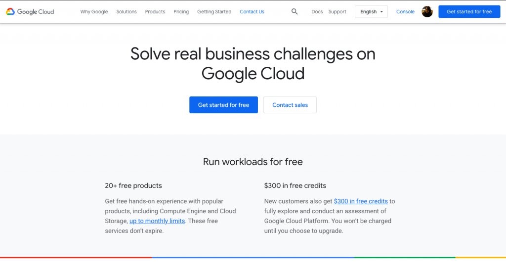 Free trial and free tier - google cloud