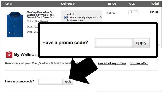 the unavailability of valid coupons or offers on ecommerce stores